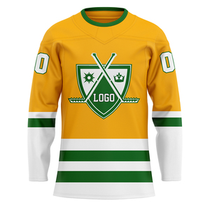 Jersey de Hockey sobre Hielo Sublimado Personalizado OEM, Uniforme de Equipo Profesional, Fabricante Mayorista - Product Image 1