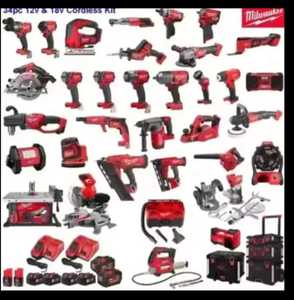 Nuevas Empresas Dastgir HA # 190 Herramientas Industriales y de Bricolaje OEM/ODM Personalizables con 3 Años de Garantía, Combo de 34 Herramientas Listo para Enviar - Product Image 1