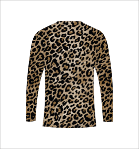 เสื้อยืดแขนยาวลายเสือดาวคลาสสิก ระบายอากาศได้ดี เหมาะสำหรับออกกำลังกาย - Product Image 6