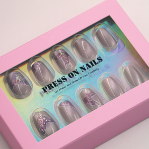 Fornecimento de fábrica Prensa de boa qualidade em caixa de embalagem de unhas com logotipo personalizado caixa de unhas profissional com bandeja - Product Image 6
