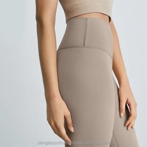 Leggings Omega pour femmes, taille haute, sans couture, pantalon de yoga extensible, vêtements de sport OEM - Product Image 3