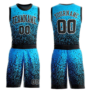 OEM 2026 Gradient Basketball Uniform Set for Kids & Youth 23# Sports T-Shirt Jersey <b>Boys</b> & Girls Summer Season-Size 6-16 Years - Product Image 3