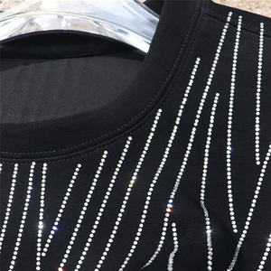 Men Rhinestone Sweatshirts Premium Shine Detail Men Rhinestone Sweatshirts For Fashion Wear Rhinestone Sweatshirts - Product Image 6