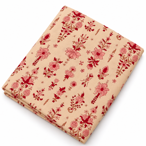Camisas, Vestidos y Fundas Decorativas para el Hogar, Tejidas a Mano en Jaipur, con Estampado Floral Índigo, de Algodón Teñido Natural Sostenible, Orgánico Premium - Product Image 1