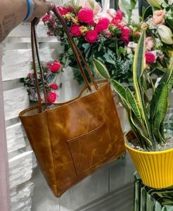 Sacs fourre-tout en cuir véritable de qualité supérieure pour femmes, élégants sacs à main faits à la main pour un usage quotidien, les voyages, le bureau et la mode - Product Image 2