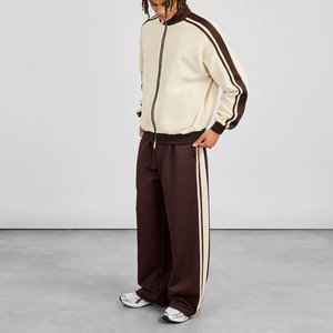 Conjuntos de Sudaderas y Pantalones Deportivos Estampados al por Mayor, Ropa Deportiva Personalizada para Hombre, Corte Regular, Alta Calidad, 100% Algodón - Product Image 1