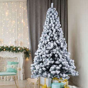 Albero di Natale Decorativo Elegante da 1,8 m con Effetto Neve - Prodotto Decorativo per le Feste - Product Image 2