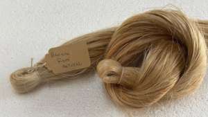 Fibres capillaires naturelles de banane, extensions de cheveux vegan durables, fibres de tige de banane brutes et organiques, fibres textiles biodégradables en vrac - Product Image 5