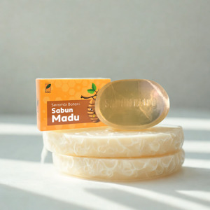 Wholesale Honey Coconut Oil <b>Soap</b> Natural Cleansing Bar Transparent Portable Deeply Moisturizes Gently Cleanses Skin - Product Image 4