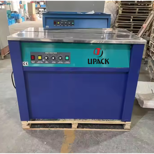 Máquina flejadora semiautomática de mesa alta para fleje de PP, máquina flejadora semiautomática para fleje de PP - Product Image 3