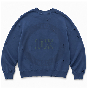 Sudaderas de algodón mezclado con logotipo personalizado al por mayor para adultos, sudaderas cálidas de alta calidad con el mejor diseño - Product Image 2