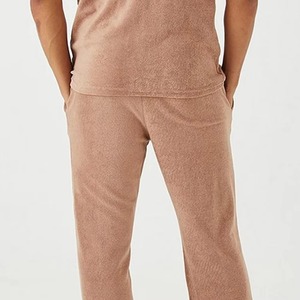 Pantalones de chándal de diseño totalmente personalizado, de alta calidad, con cordón ajustable, de tela gruesa, con lavado ácido, para hombre. - Product Image 4