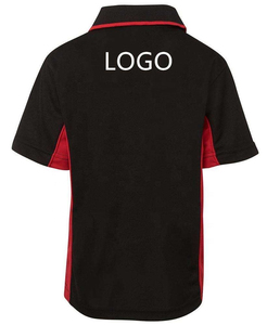 Chemise Homme Manches Courtes Color Block Séchage Rapide Respirante Coton Oxford Tricoté Décontractée Boutonnée Logo au Dos Coupe Classique - Product Image 3