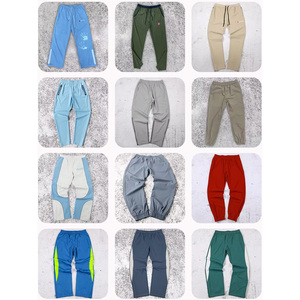 Pantalon de jogging ample et décontracté pour homme, en molleton 320 GSM, délavé à l'acide, effet soleil, sur mesure, tendance, en vente - Product Image 6