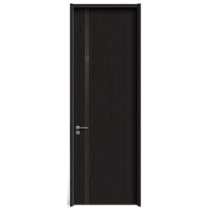 Nouvelle conception d'isolation acoustique interne pour pièces, porte à panneau en MDF de style ferme, pour chambre, maison, salle de bain, salon, en bois à âme creuse - Product Image 2