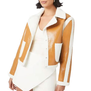 Chaqueta de Motocicleta de Cuero Genuino de Alta Calidad para Mujer BRUIT INTERNATIONALS - Diseño Clásico Transpirable de Invierno - Product Image 5
