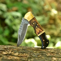 Couteau de chasse pliant en acier inoxydable, lame S90V, manche en fibre de verre et nylon, multifonctionnel pour le camping, le bricolage, le dépecage, la préparation des aliments en camping, OEM