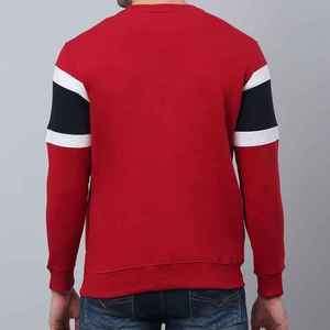 Winter Men Zipper-Up Sweatshirt Polyester/Cotton Fleece Solid Breathable Embroidered Plain Dyed Eco-Friendly Best Quality - Product Image 3