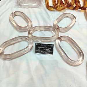 Cadena de Eslabones de Resina Epoxi Transparente Grande y Colorida para Decoración de Pared, Proyectos DIY, Cortina Divisoria de Habitación con Diseño de Ángel Personalizable - Product Image 6