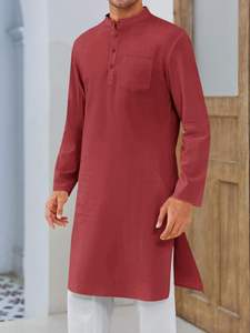 DEFENCE INDUSTRIES New Style <b>Mens</b> Shalwar Kameez <b>Set</b> Custom Logo Premium Stitching Kurta <b>Pajama</b> Manufacturer Bulk Orders - Product Image 4
