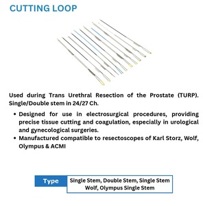 CUTTING LOOP – TIPO DE VARILLA SIMPLE / TIPO DE VARILLA DOBLE - Product Image 2