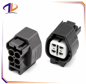 ขั้วต่อเซ็นเซอร์ออกซิเจนแบบปิดผนึก TS090 รุ่น 6189-0256 แบบ 4 ขา ตัวผู้/ตัวเมีย  หน้าสัมผัสทองแดง  ตัวเรือนไนลอน สำหรับ Lexus 90980-11178 - Product Image 1