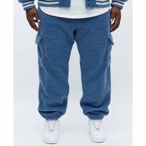 OEM <b>Men</b> Plush Sherpa Cargo <b>Trousers</b> Relaxed Fit <b>Winter</b> Fleece Jogger <b>Men's</b> Pants & <b>Trousers</b> Supplier - Product Image 3