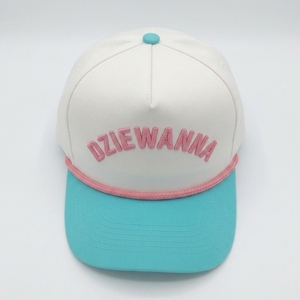 Gorra de Golf Personalizada de 5 Paneles, Sarga de Algodón, Visera Curva, Bordado 3D en Relieve, Proveedor de Gorras de Béisbol con Etiqueta Privada OEM - Product Image 3
