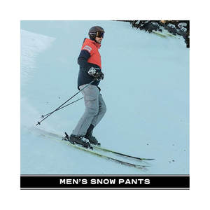 Pantalon de neige essentiel pour homme, imperméable, isolé, pour le ski, le snowboard, les activités de plein air par temps froid, avec taille ajustable - Product Image 5