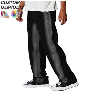 กางเกงลำลองผู้ชายไซส์ใหญ่ ทรงหลวม มีเชือกผูก ลายพิมพ์ ผ้าฝ้าย สำหรับใส่ทำงาน รับทำโลโก้ตามสั่ง รองรับ OEM ODM สำหรับแบรนด์ต่างๆ - Product Image 4