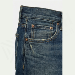 Jean slim extensible en denim pour homme, style streetwear vintage, hiver automne, couleur unie, écologique, respirant, bleu noir, pantalon décontracté - Product Image 5