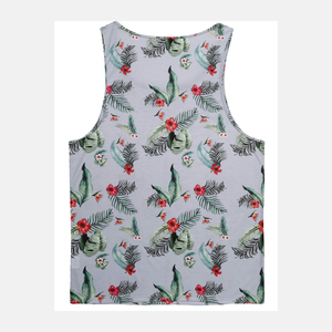 Camiseta sin mangas de sublimación ligera para hombre, de alta calidad, transpirable, antipilling, de baja tendencia, personalizada, de moda. - Product Image 2