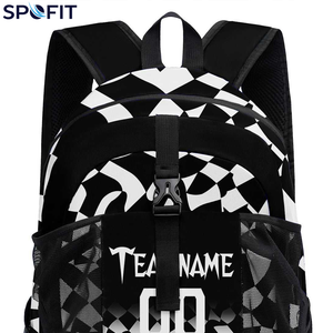 Wholesale Outdoor Sports Backpacks Zipper Closure Durable Custom Logo Large Capacity Training <b>Fitness</b> Soccer <b>Bag</b> - Product Image 4
