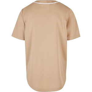 Conjunto de Uniforme de Béisbol Personalizado en Blanco, con Cuello en V, Manga Corta, Ajustado, Transpirable, con Estampado Digital de Poliéster y Franja Inferior, para América - Product Image 6