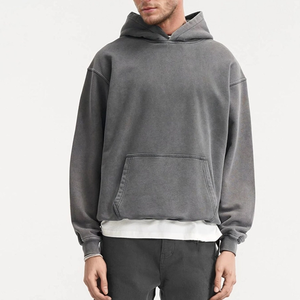Sudadera con Capucha de Alta Calidad con Lavado Ácido a Bajo Precio, Sudaderas con Capucha para Hombre con Lavado Ácido, Estilo Único, Diseño Personalizado, Sudaderas con Capucha con Lavado Ácido a Bajo Precio y MOQ Bajo - Product Image 3
