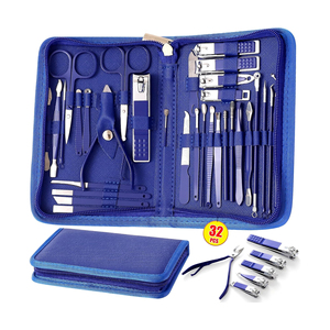 Professional Manicure Pedicure <b>Kit</b> Stainless Steel 5-in-1 <b>Nail</b> Clipper Trimming Scissors Cuticle - Product Image 2