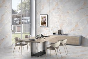 Carreaux de porcelaine polie MURKY ONYX 800x800MM / 32X32, qualité supérieure, épaisseur 9mm, antidérapants, design moderne, pour usage hôtelier, carreaux côtiers - Product Image 3