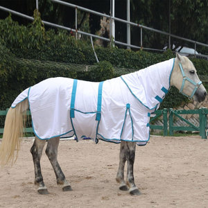 Luxury High Quality Waterproof Horse Stable Rug with Fleece & Mesh <b>Fabric</b> for Equestrian & Entertainment - Product Image 2
