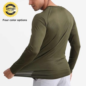 Camisetas de Pesca al por Mayor con Estampado Digital Personalizado, 100% Poliéster, Transpirables, Impermeables, de Manga Larga, con Protección UPF50+ - Product Image 2