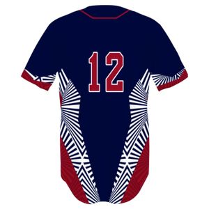Conjunto de Uniforme de Béisbol Sublimado Personalizado, Jersey y Pantalones Azul Marino, Ropa Deportiva para Equipos Juveniles y Adultos, Transpirable y que Absorbe la Humedad - Product Image 2