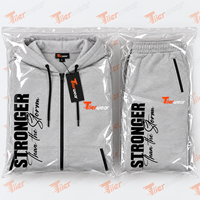Ensemble pantalon de survêtement et sweat à capuche avec logo personnalisé de haute qualité Survêtements et pantalons Ensemble deux pièces Jogger Zipper survêtement pour hommes