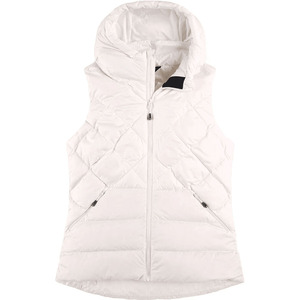 Gilet matelassé d'hiver pour femme, respirant, en coton, sans manches, avec capuche amovible - Product Image 5