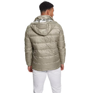 Blouson matelassé léger en coton pour homme, coupe longue et fine, coupe-vent et chaud pour l'extérieur, personnalisable avec logo - Product Image 5