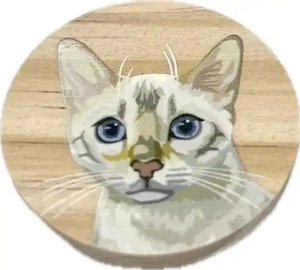 Support de téléphone en bois rond personnalisé pour fournitures d'artisanat - Product Image 3