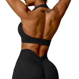 Ropa de Yoga de Secado Rápido Personalizada de Alta Calidad, Sujetador Deportivo Transpirable, Cómodo y Moderno - Product Image 5