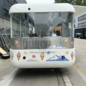 ACB Custom Winged Mobile Fast Food Trailer Multi-Functional Fiberglass Coffee Cart Food Truck with Candy Size Color <b>Sticker</b> - Product Image 2