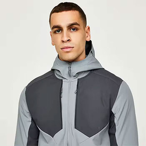 Ensemble de survêtement coupe-vent pour homme en nylon et polyester, coupe régulière, haute qualité, imperméable et résistant au vent - Product Image 4