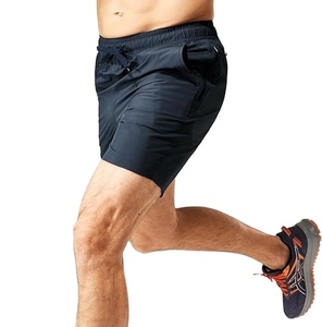 <b>Men's</b> 100% Cotton Breathable Quick Dry Oxford Fabric Gym <b>Shorts</b> with Solid Hot Pattern Mid Waist Drawstring Closure - Product Image 1