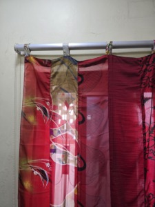 Modern Vintage Silk Sari Rope Rod Pocket Floral <b>Curtain</b> Customizable Exterior Full Light Shading Skylight <b>Window</b> Shade Home - Product Image 4