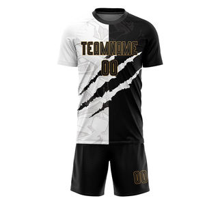 Tenue de football respirante de haute qualité pour hommes, ensemble d'uniformes d'équipe personnalisables, service de vente en gros OEM, uniforme de football - Product Image 1